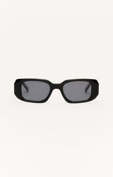 Off Duty Polarized Sunglasses in Polished Black Gradient