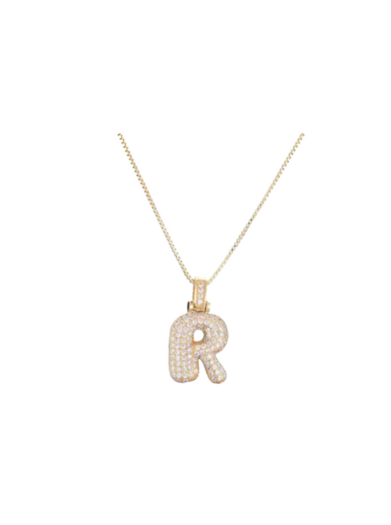 Bubble letter r on sale chain