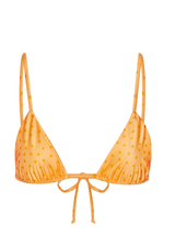BIKINI TOP IN TWIST POLKA DOT