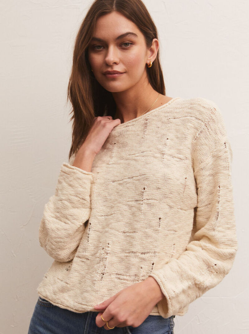 Rowe Distressed Sweater