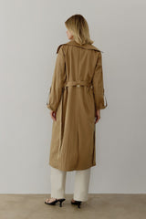 The Janie Coat in Khaki