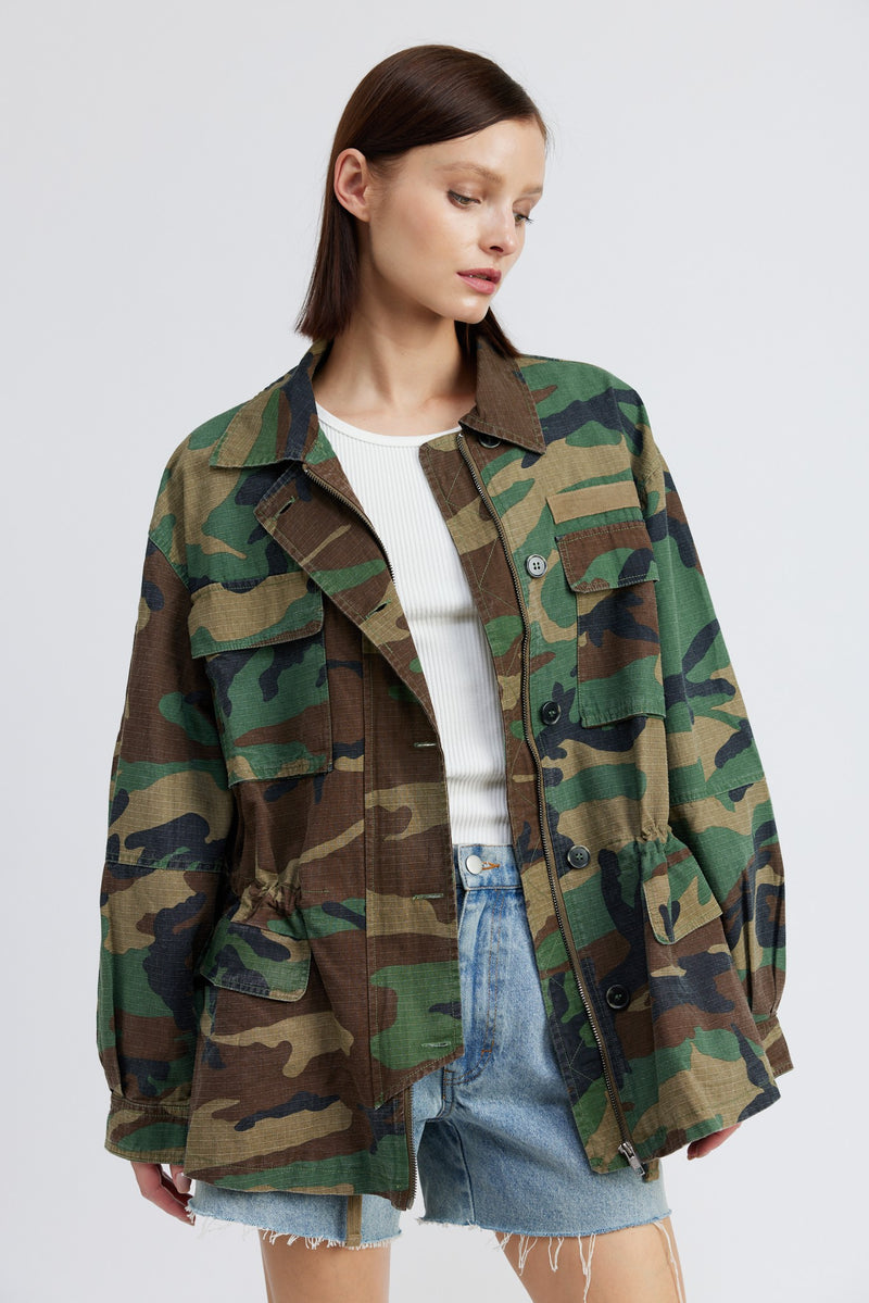 Demi Camo Jacket