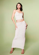 CAROLINA SKIRT IN IVORY