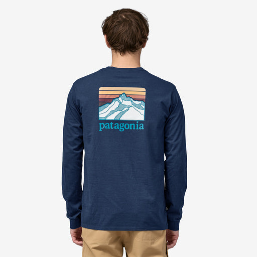 Long-Sleeved Line Logo Ridge Responsibili-Tee® | 2 Colors
