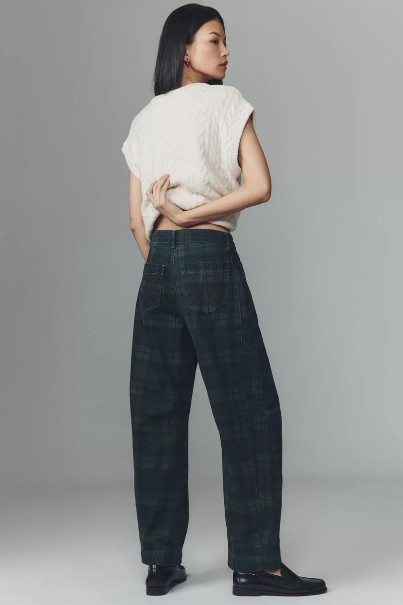 SINCLAIR JEANS IN OVER DYE CHECK