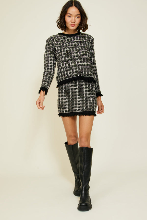 Avalon Skirt in Black