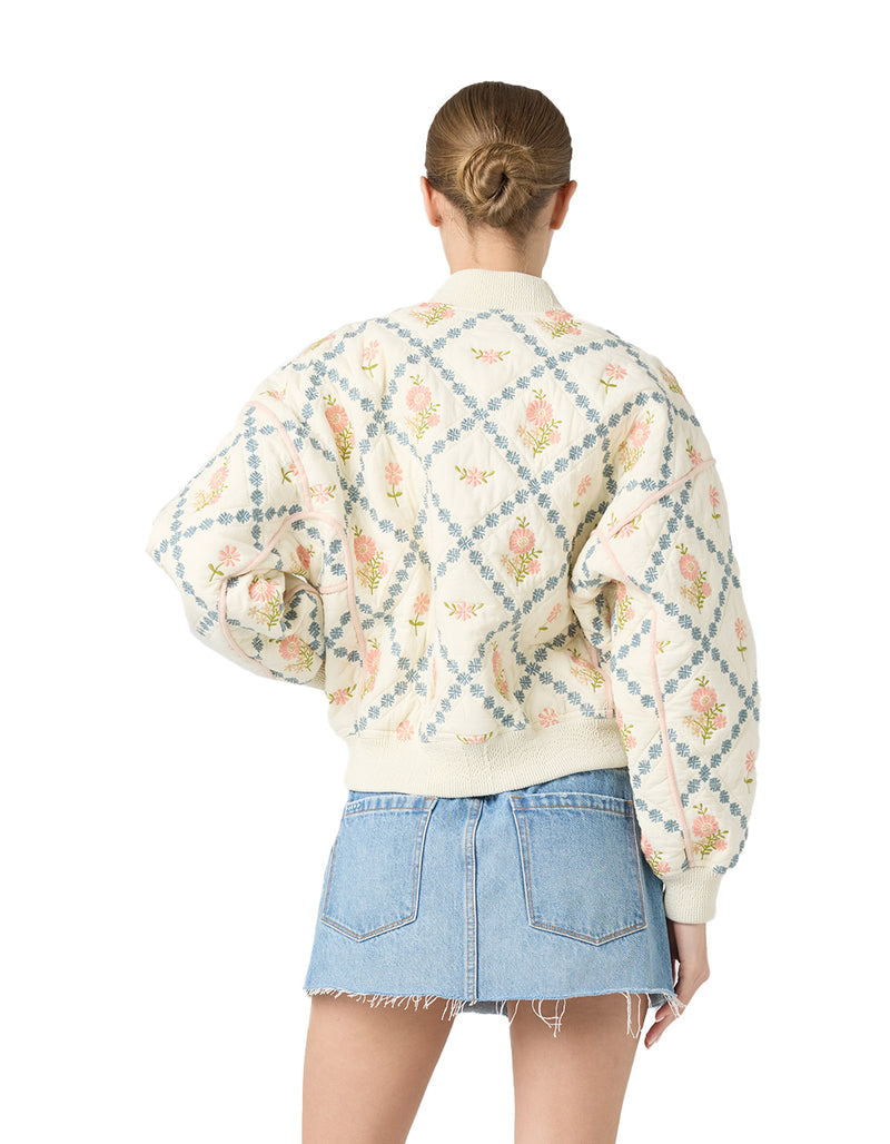 Sought After Embroidered Bomber