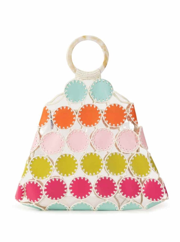 Mochi Hand-Crochet Bucket Bag in Multi