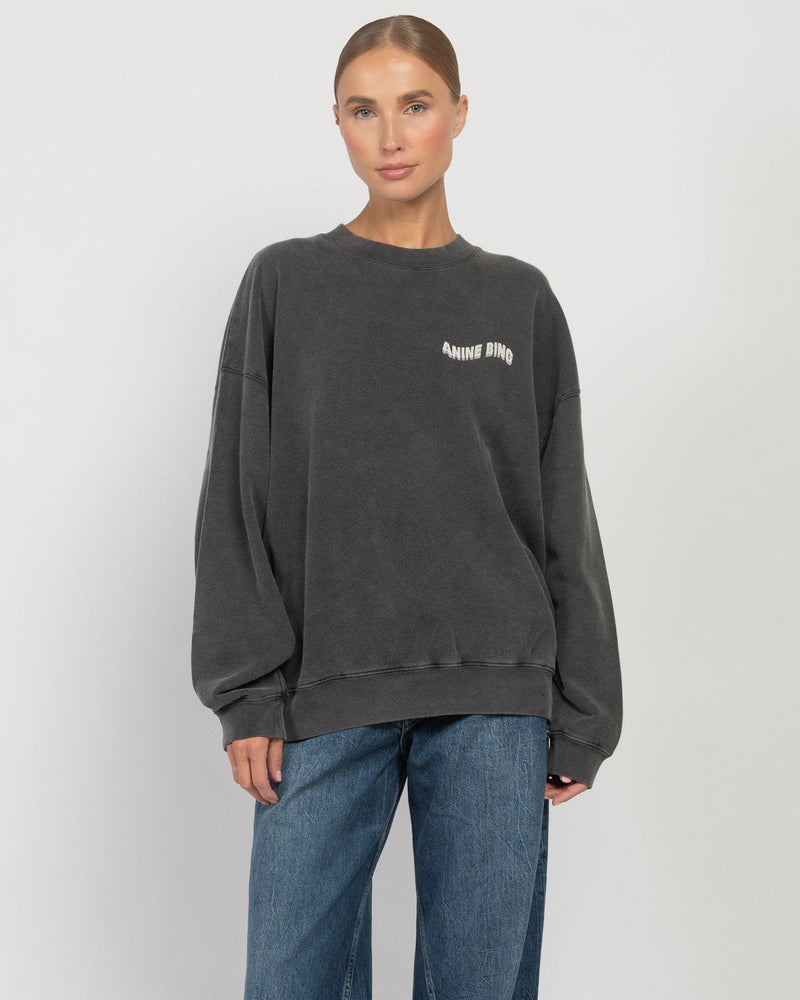 Jaci Sweatshirt in Washed Black