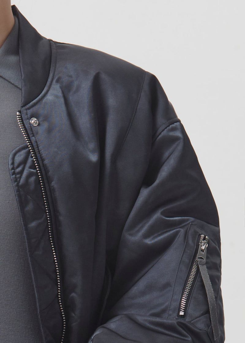 Nisa Bomber Jacket in Slate