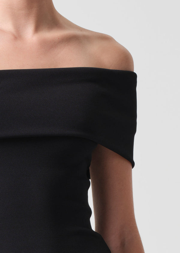 Bree Banded Bodysuit in Black