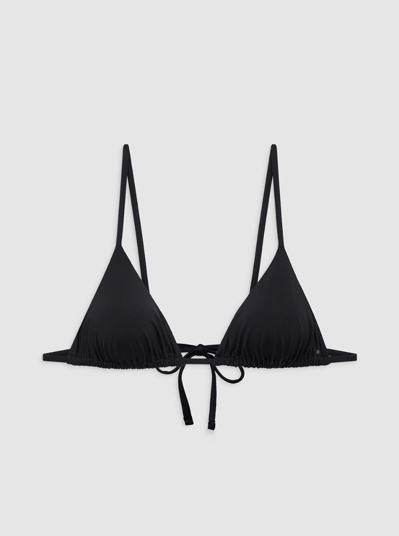 Brielle Bikini Top in Black