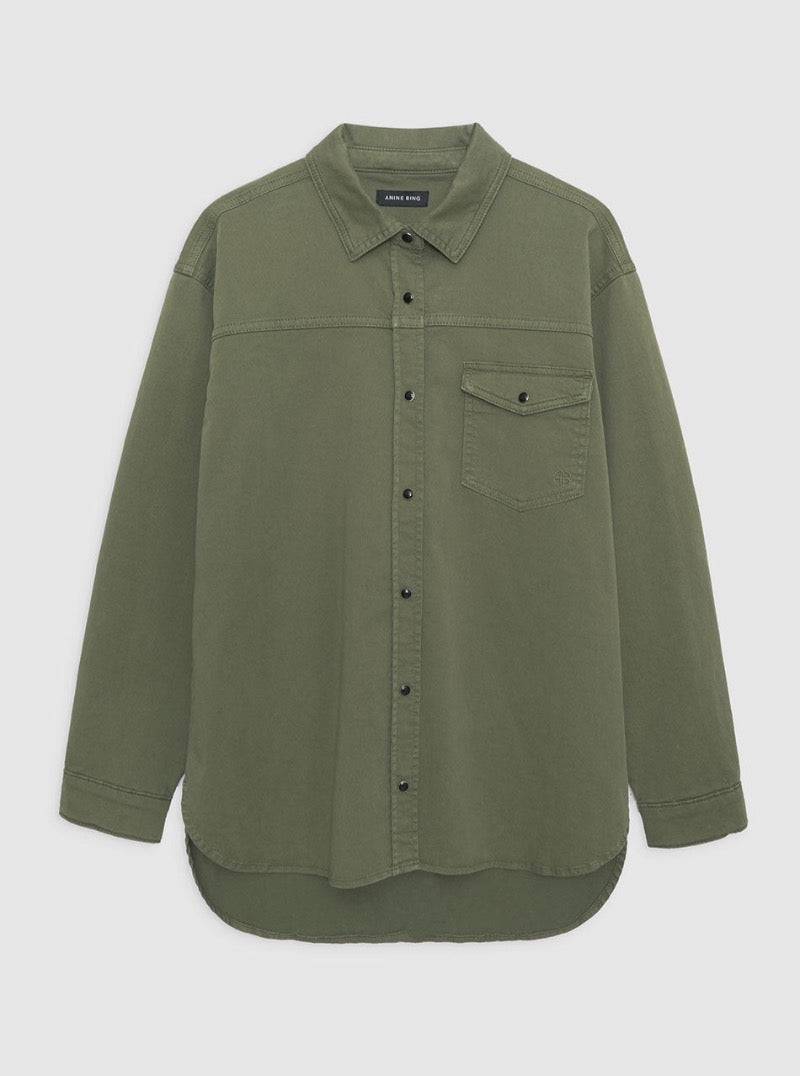 Sloan Shirt in Army Green