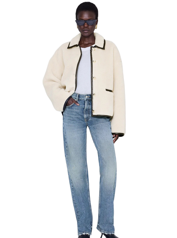CAMDEN JACKET IN CREAM