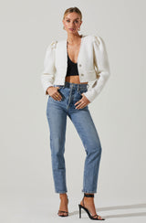 Madrigal Jacket in Off White