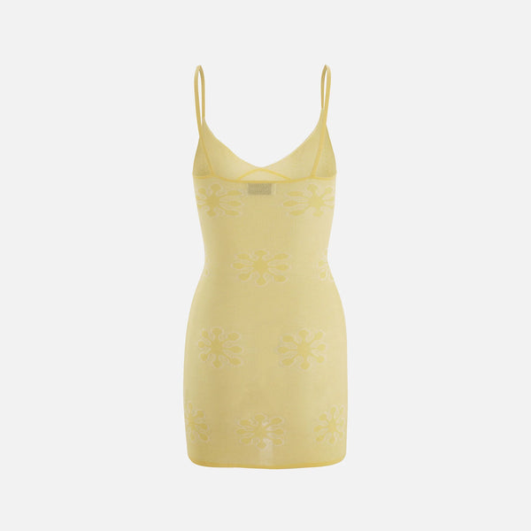 DELILAH MINI DRESS IN YELLOW