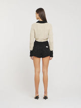 Grace Sequined Short in Black