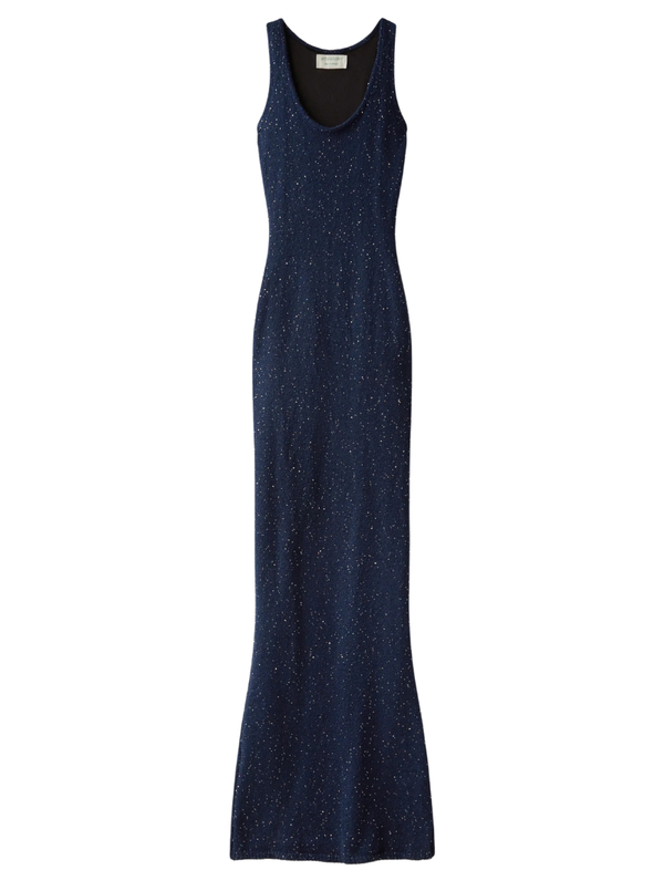 ANA DRESS IN NAVY SEQUIN