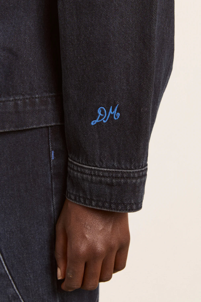 FINELLA DENIM SHIRT IN WAVY SEAMS
