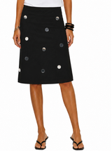 LILA MIDI SKIRT IN BLACK