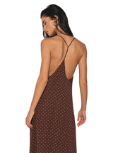 KYLIE DRESS IN CHOCOLATE