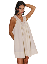 ELSA DRESS IN ECRU