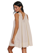 ELSA DRESS IN ECRU