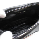 Prada Padded Shoulder Bag Black Leather