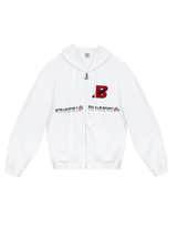 WINGMAN V2 HARLEY ZIP-UP IN WHITE