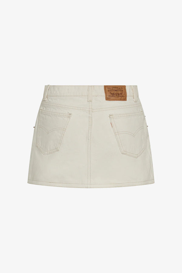 CARPENTER SKIRT IN CREAM