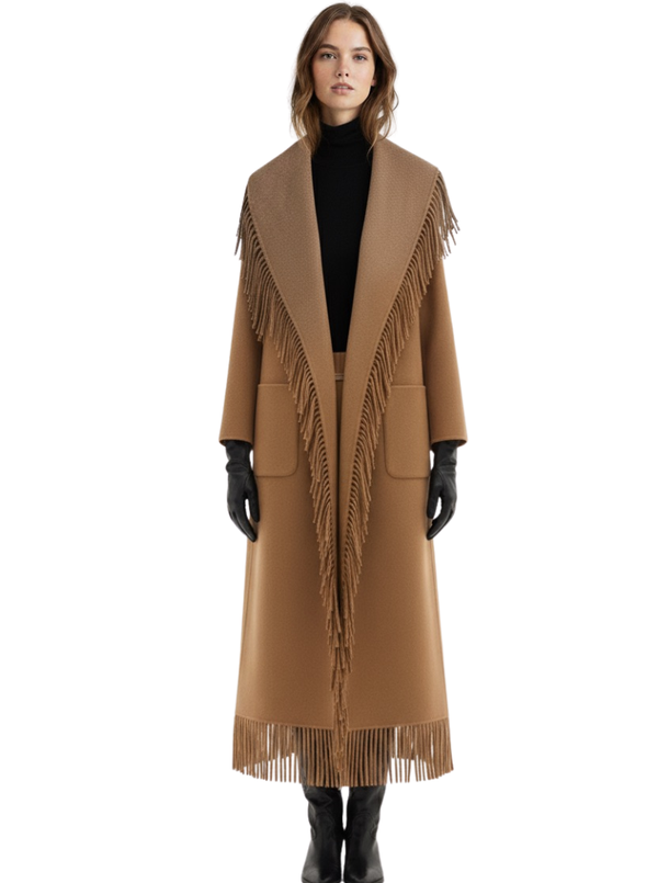 KATHERINE COAT IN TAUPE