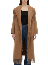 KATHERINE COAT IN TAUPE