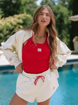 TANK TOP IN CHERRY