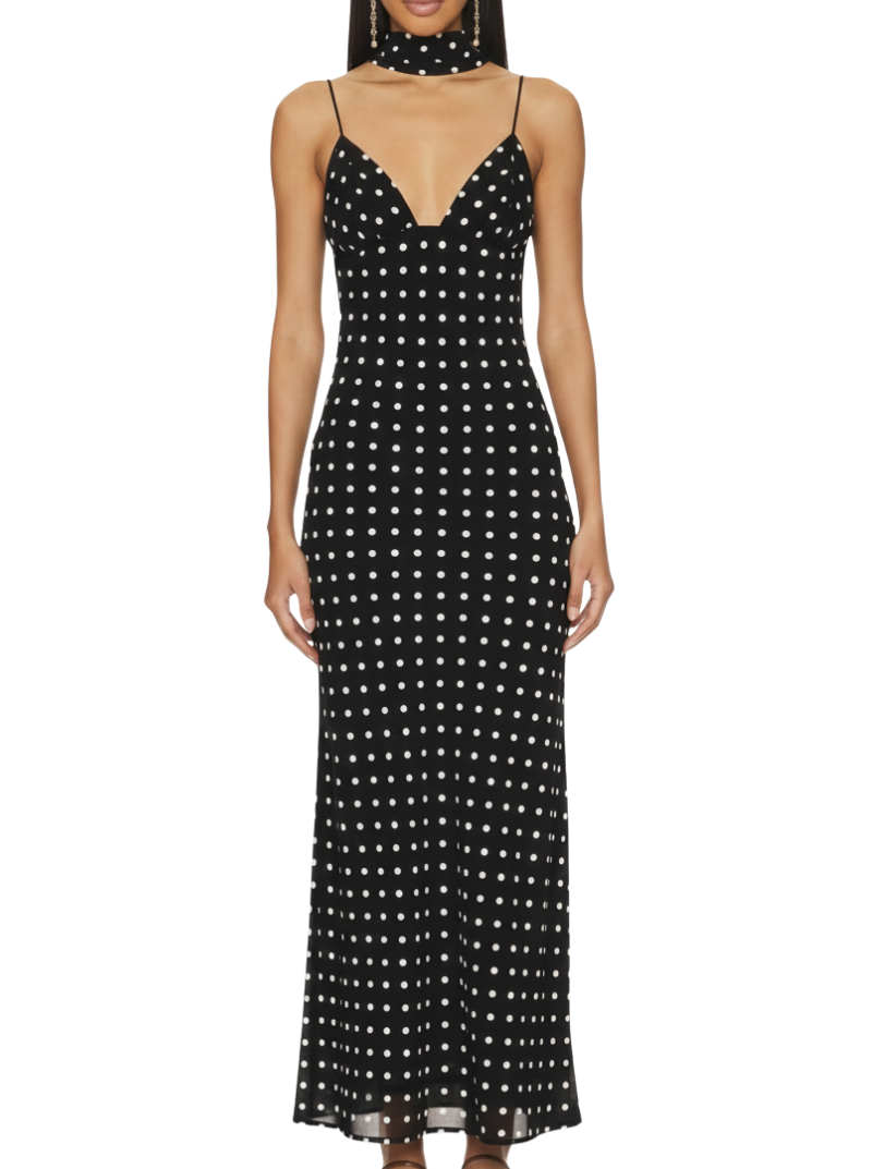 VERONICA MAXI IN BLACK