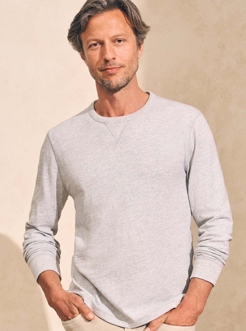 Sunwashed Slub Crew | 2 colors