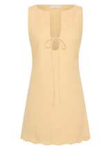 ALONDRA MINI DRESS IN DAFFODIL