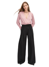 PLEATS FOR DAYS PANT IN BLACK