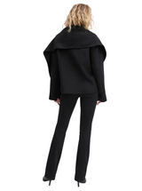 THE JAMIE COAT IN BLACK