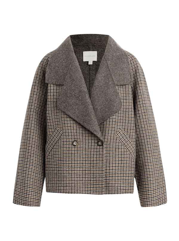 THE CAMERON COAT IN DORSET PLAID