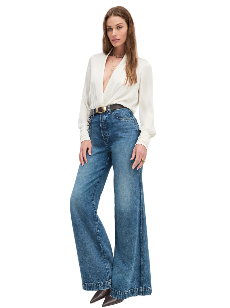 THE MASHA SUPER HIGH RISE WIDE LEG IN DILLION