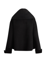 THE JAMIE COAT IN BLACK