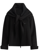 THE JAMIE COAT IN BLACK