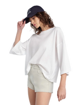 THE OVER IT TEE IN WHITE