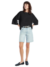 THE OVER IT TEE IN BLACK