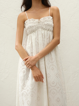 ETTA MAXI DRESS IN WHITE