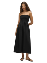 JAMIE MIDI DRESS IN BLACK