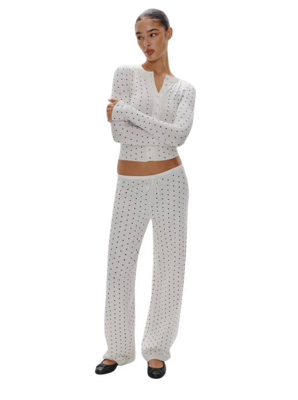 MELLOW CLOUD KNIT PANTS IN BELLE OF THE BALL