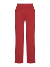 EMMA THERMAL PANT IN STRAWBERRY RED