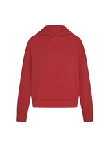 HAVEN THERMAL HOODIE IN STRAWBERRY RED