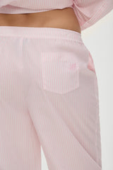 Easy Striped Sleep Pants in Pink Stripe